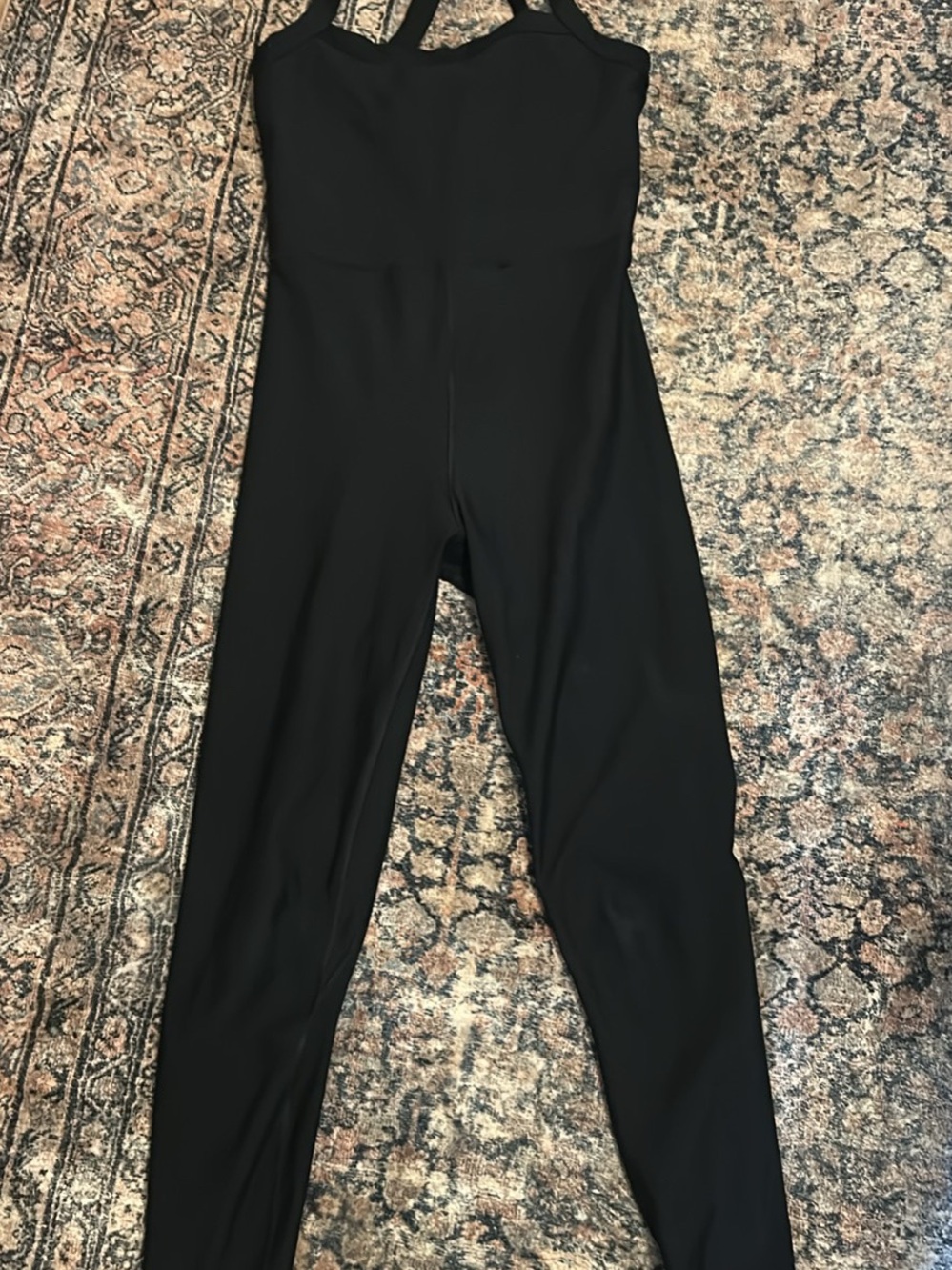 Classic Black Strap Jumpsuit for Women